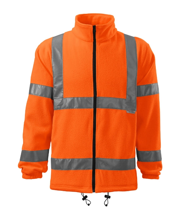 HV Fleece Jacket 5V1 Fleece unisex — fluorescenčná oranžová