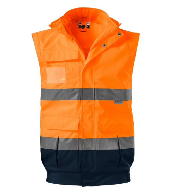 HV Guard 4 in 1 5V2 Bunda unisex — fluorescenčná oranžová