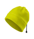HV Practic 5V9 Fleece ciapka unisex — fluorescenčná žltá