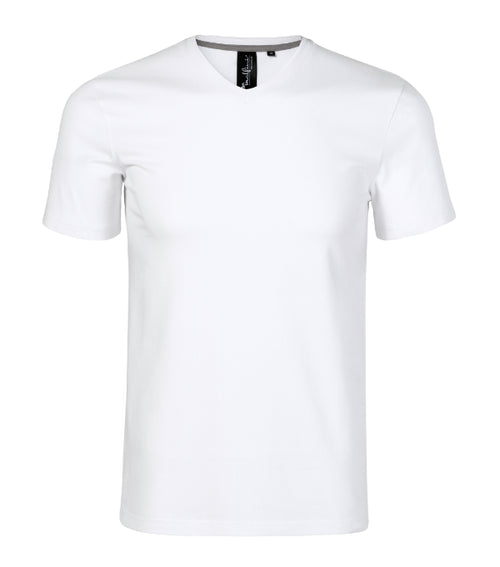 Action V-neck 700 Tričko pánske — biela