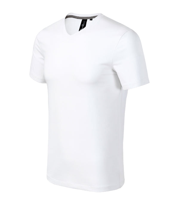 Action V-neck 700 Tričko pánske — biela