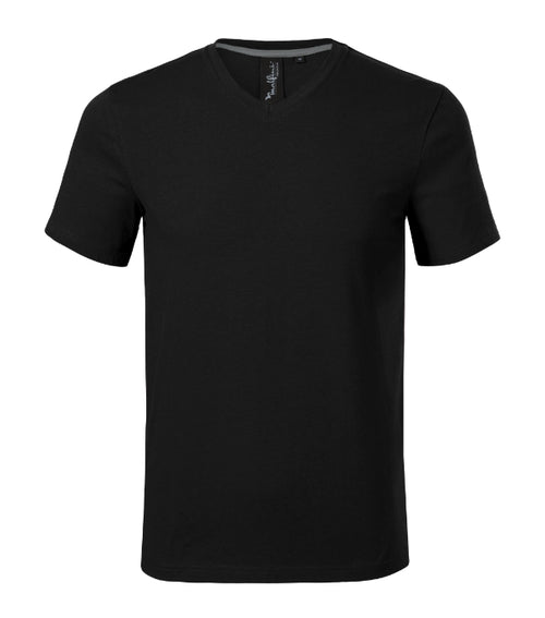Action V-neck 700 Tričko pánske — čierna