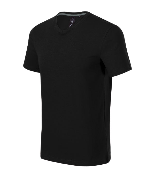 Action V-neck 700 Tričko pánske — čierna