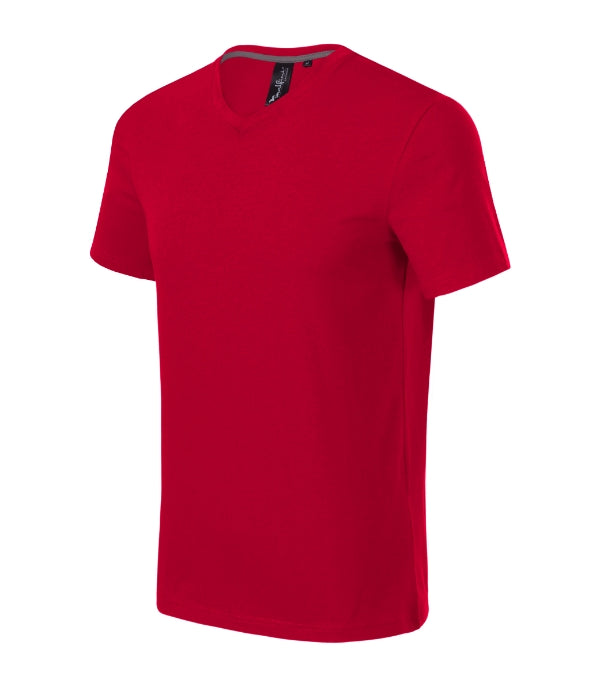 Action V-neck 700 Tričko pánske — formula red