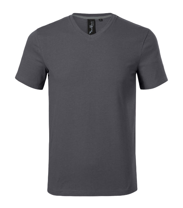 Action V-neck 700 Tričko pánske — light anthracite