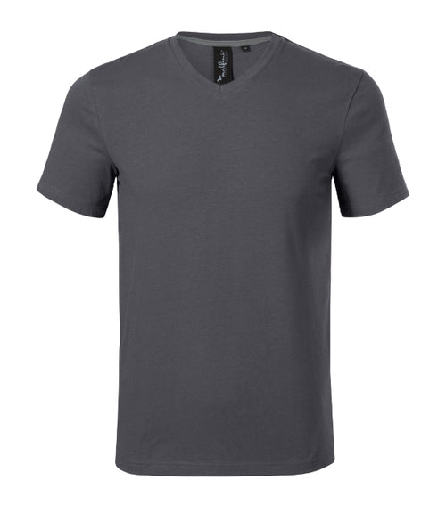 Action V-neck 700 Tričko pánske — light anthracite