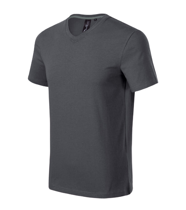 Action V-neck 700 Tričko pánske — light anthracite