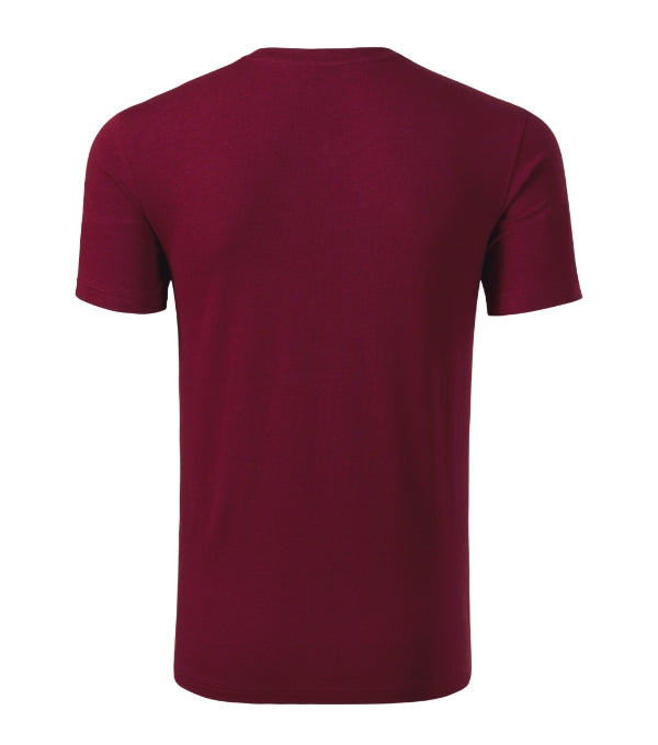 Action V-neck 700 Tričko pánske — garnet