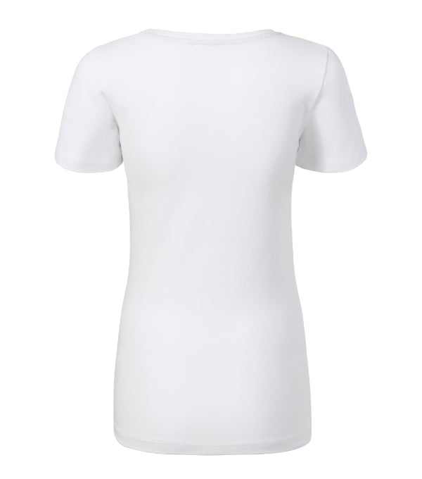 Action V-neck 701 Tričko dámske — biela