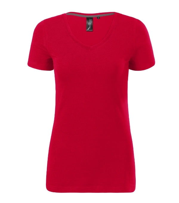 Action V-neck 701 Tričko dámske — formula red