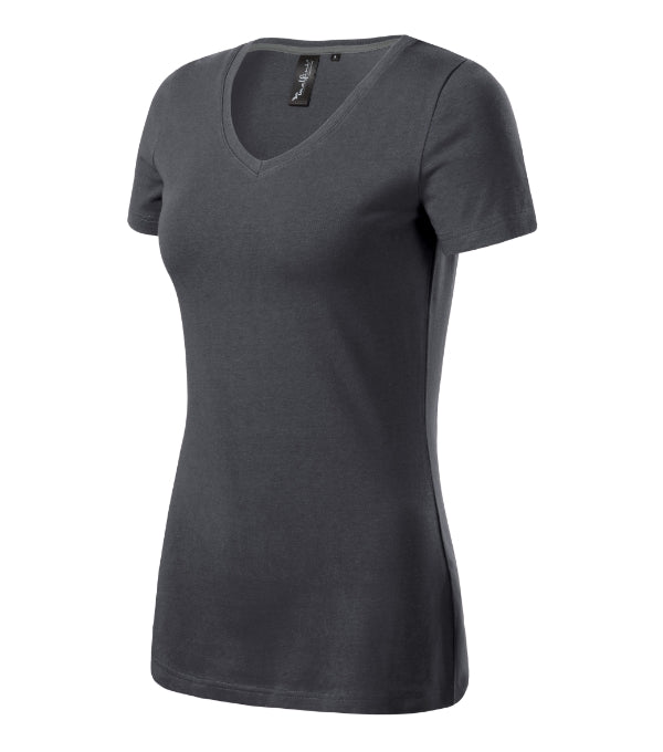Action V-neck 701 Tričko dámske — light anthracite