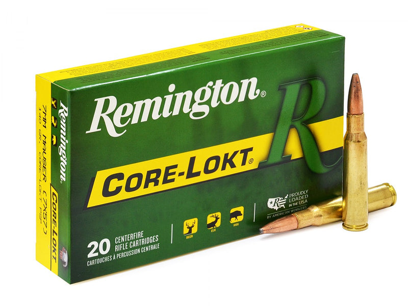 7 x 57 (7mm Mauser) Remington Core-Lokt 140gr/9,07g Pointed SP