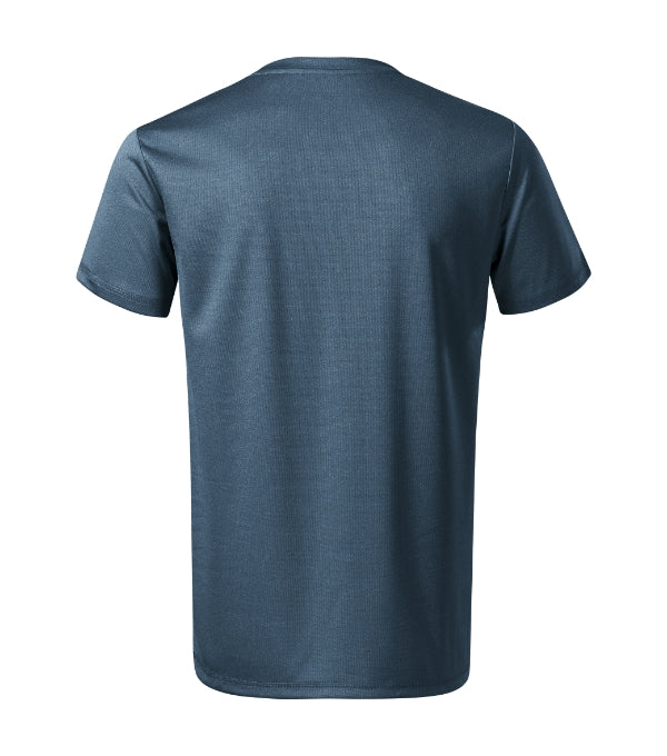 Chance (GRS) 810 Tričko pánske — tmavý denim melír