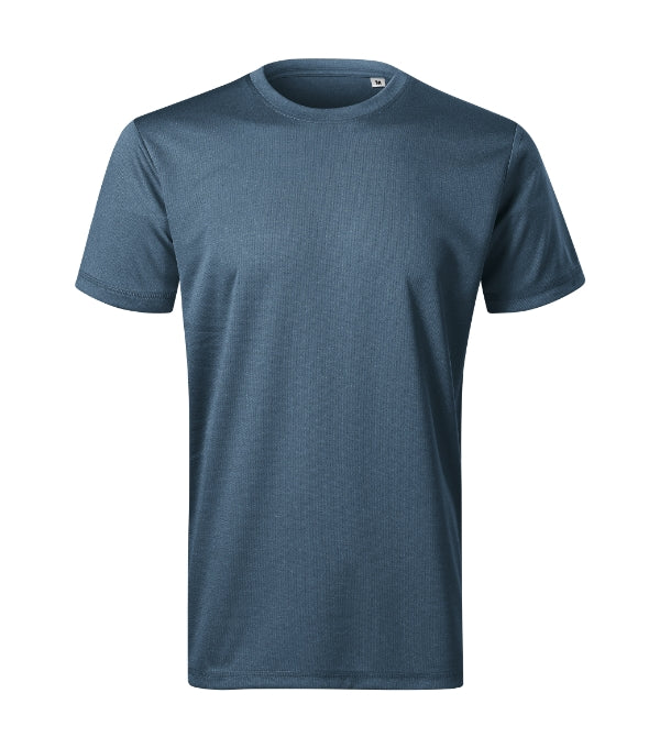 Zoom 817 Tričko pánske — tmavý denim melír