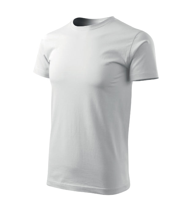 Basic Recycled 829 Tričko pánske — biela