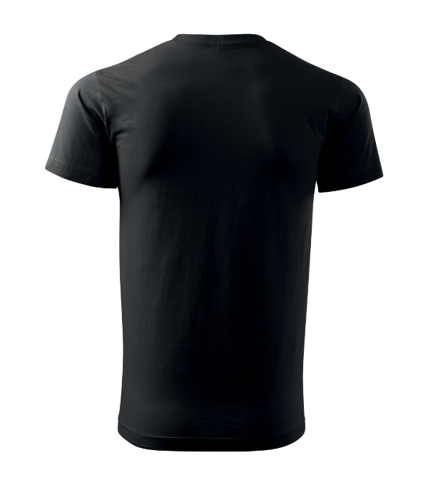 Basic Recycled 829 Tričko pánske — čierna