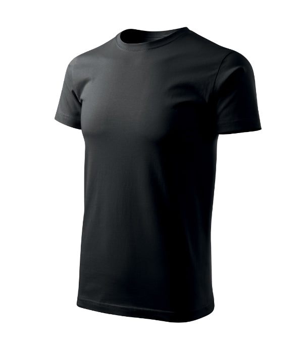 Basic Recycled 829 Tričko pánske — čierna