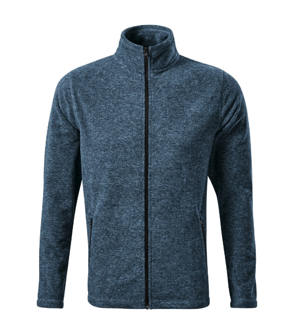 Factor 852 Micro fleece pánsky — tmavý denim melír