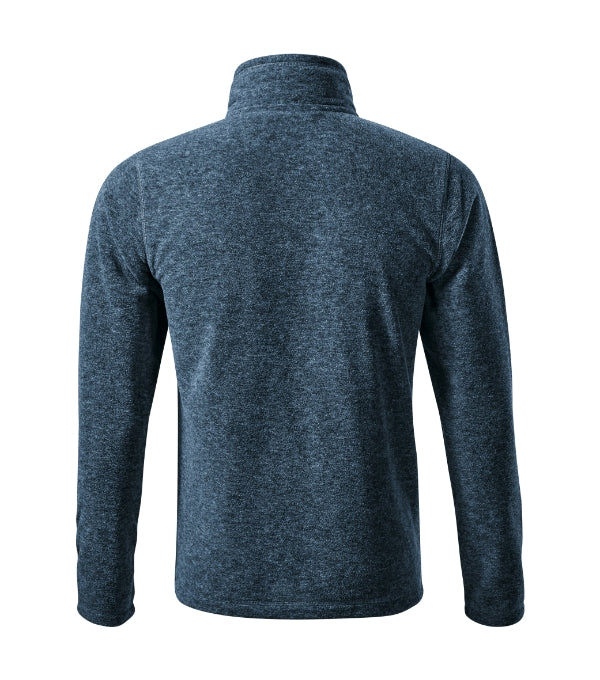 Factor 852 Micro fleece pánsky — tmavý denim melír