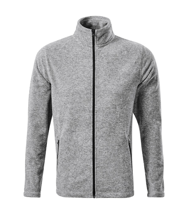 Factor 852 Micro fleece pánsky — strieborný melír