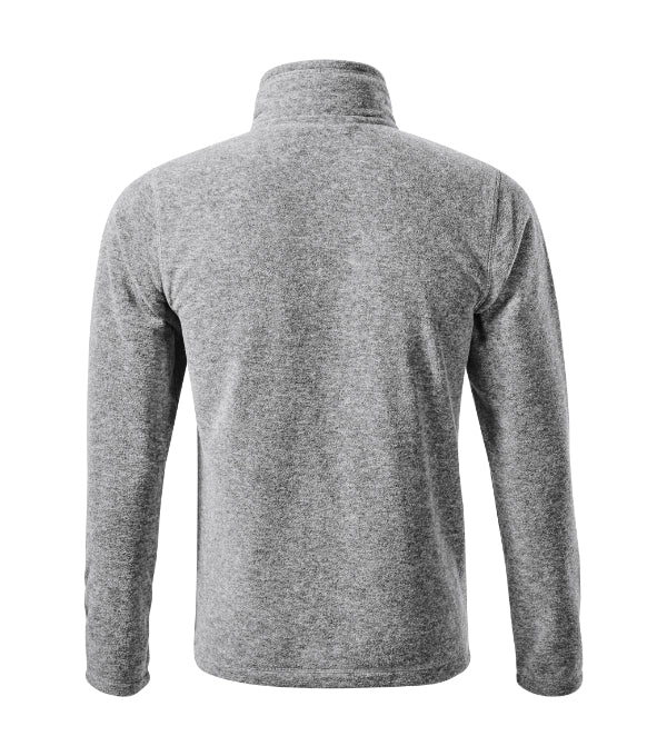 Factor 852 Micro fleece pánsky — strieborný melír