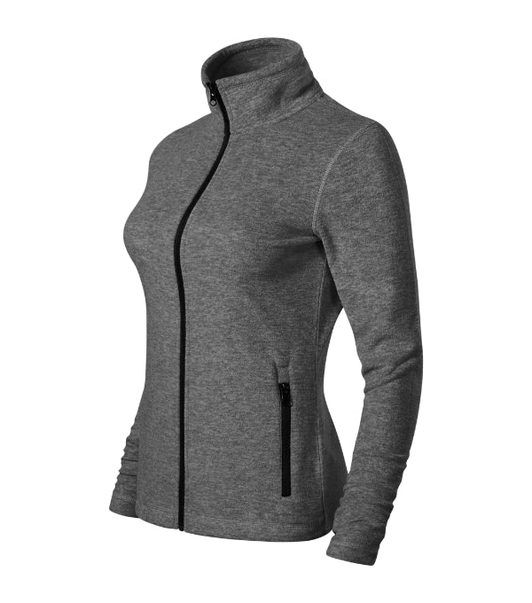 Factor 853 Micro fleece dámsky — čierny melír