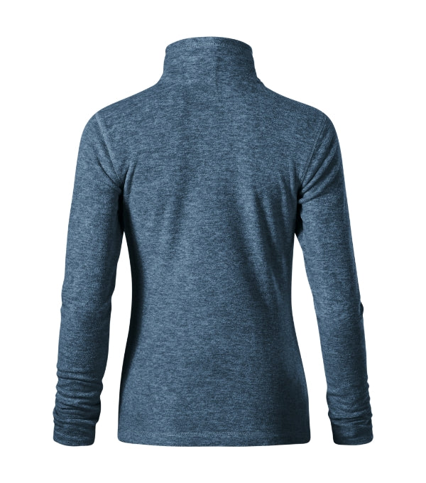 Factor 853 Micro fleece dámsky — tmavý denim melír