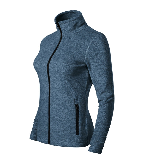 Factor 853 Micro fleece dámsky — tmavý denim melír