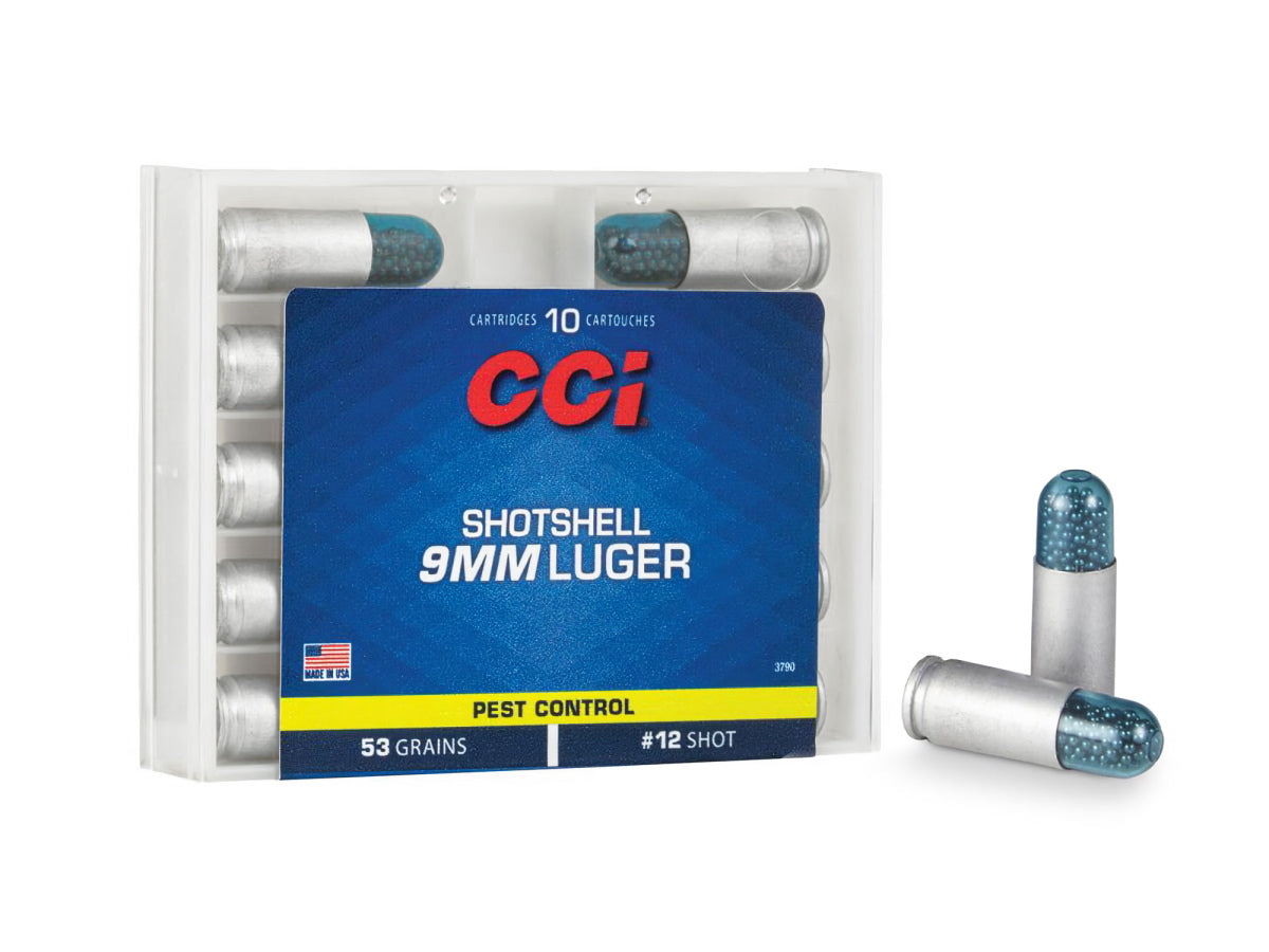 9mm Luger CCI Shotshell (brokový) (3790)