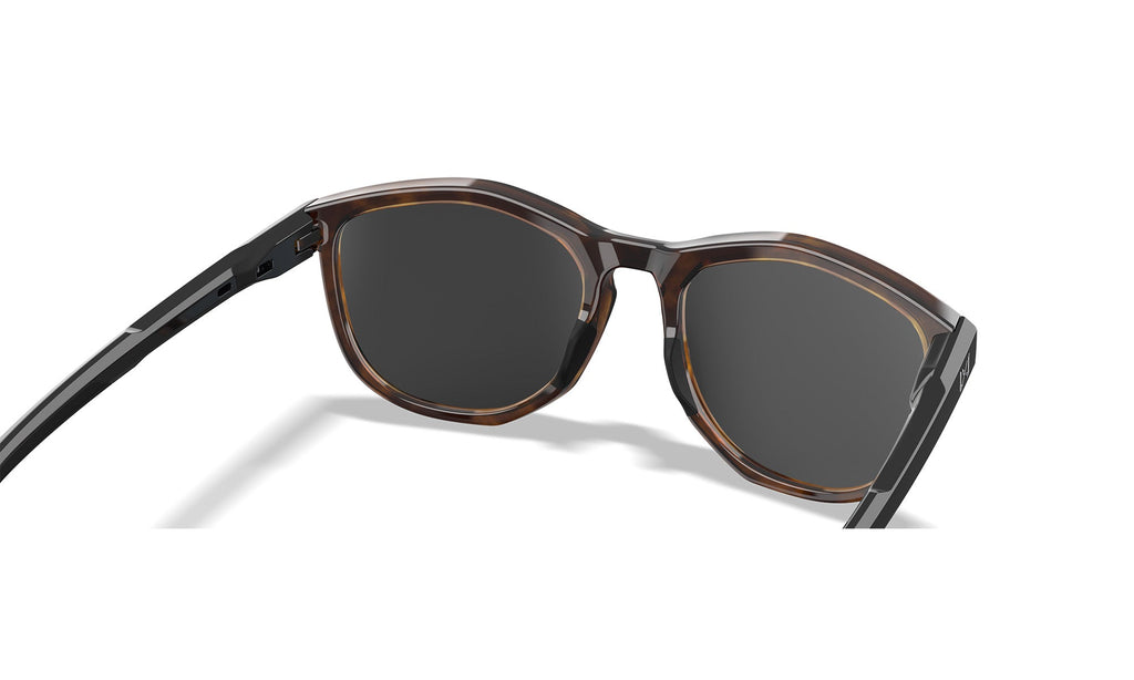 Wiley X WX BRAVO — Captivate Polarized -  Grey, Gloss Tortoise/Gloss Black