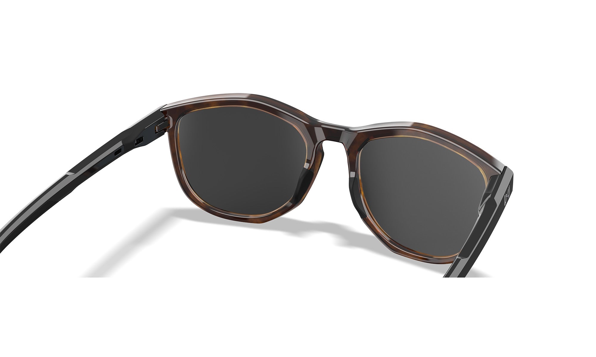 Wiley X WX BRAVO — Captivate Polarized -  Grey, Gloss Tortoise/Gloss Black