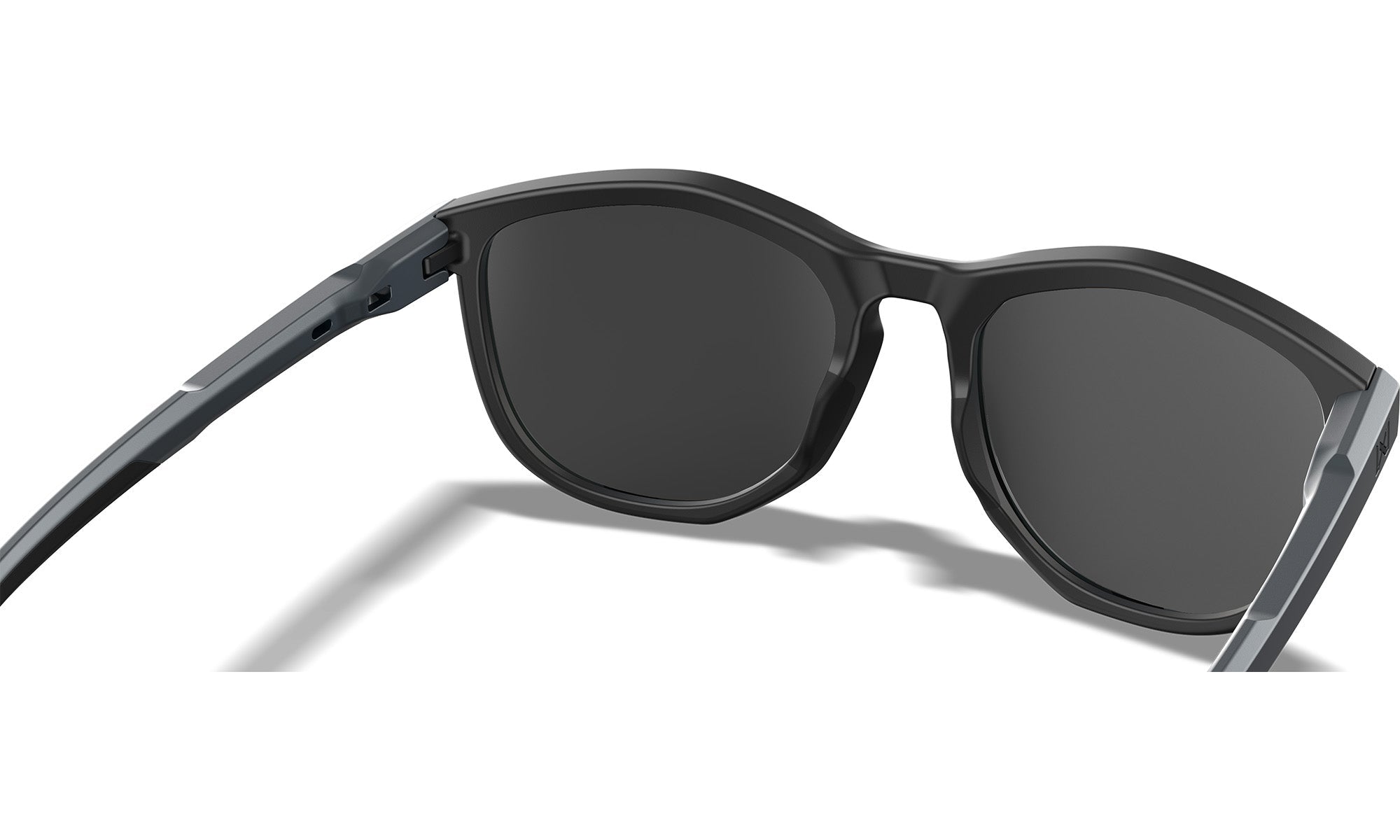 Wiley X WX BRAVO — Captivate - Black Mirror - Grey, Matte Black/Graphite Grey