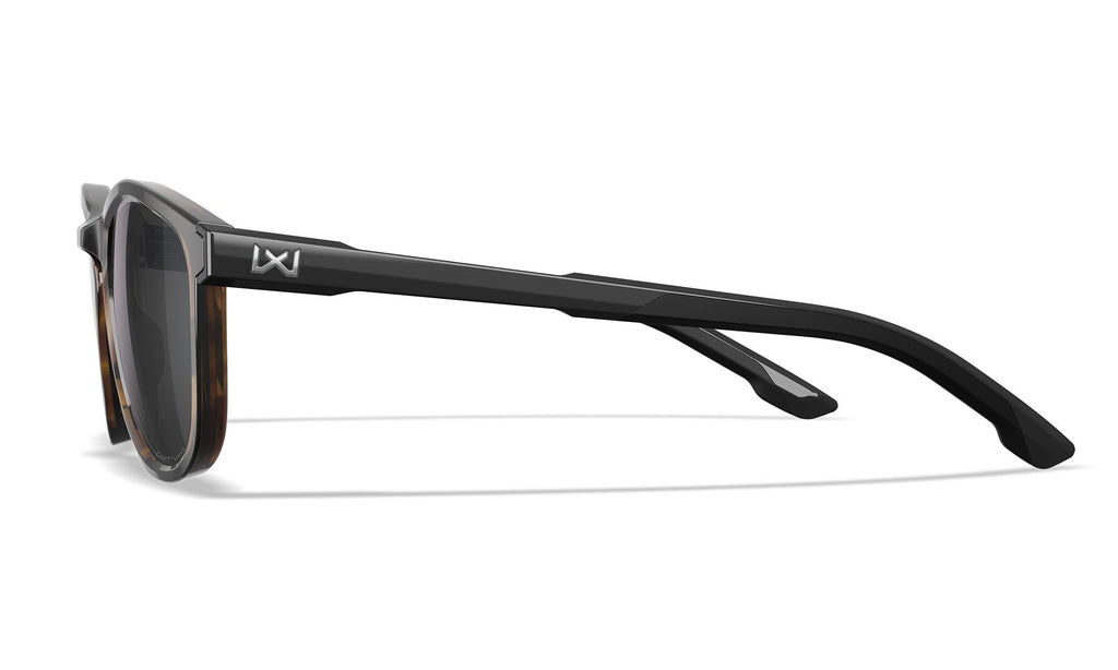 Wiley X WX BRAVO — Captivate Polarized -  Grey, Gloss Tortoise/Gloss Black