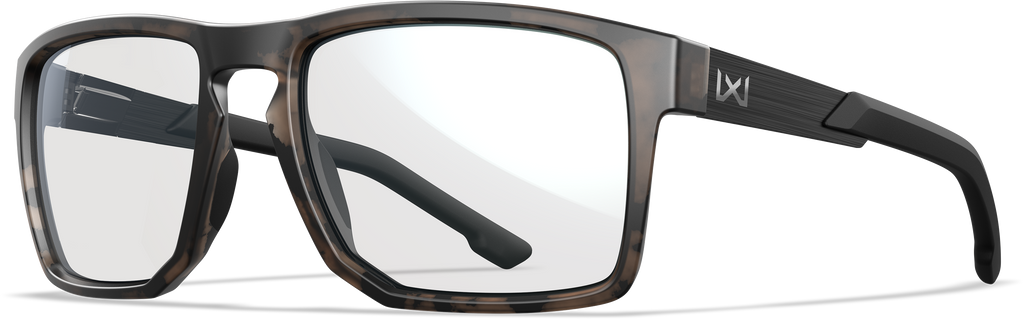 Wiley X WX APEX — Captivate Polarized - Black Mirror - Grey, Matte Tortoise Brown by Wiley X - Tactical Sunglasses
