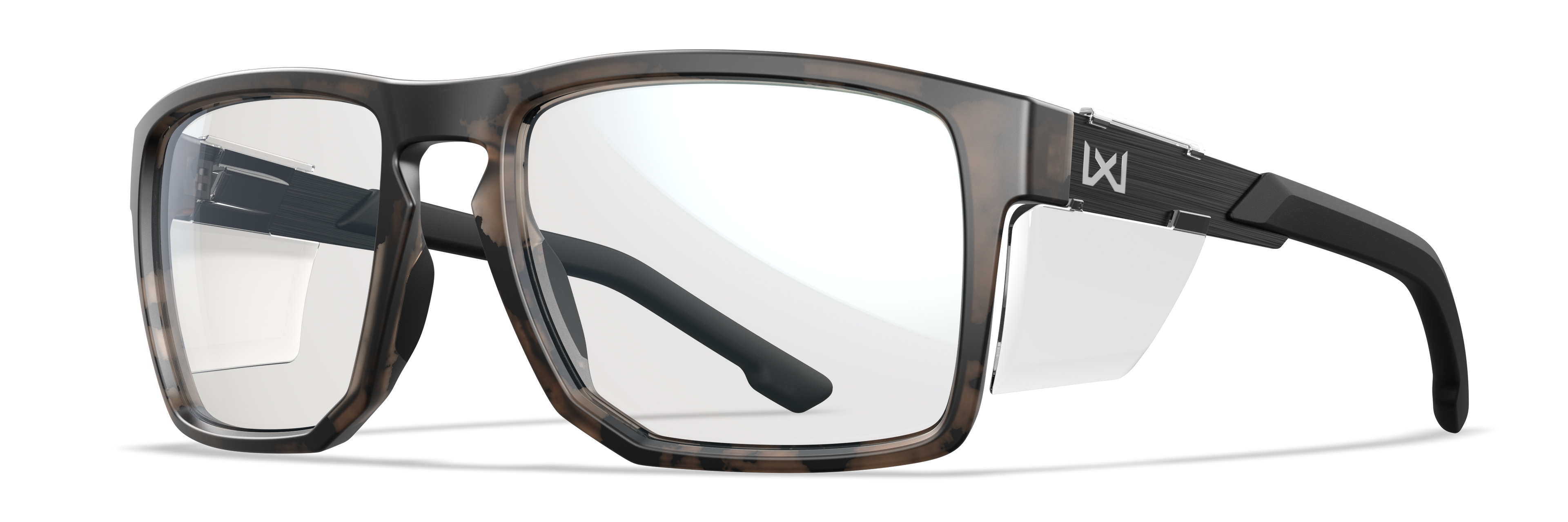 Wiley X WX APEX — Captivate Polarized - Black Mirror - Grey, Matte Tortoise Brown by Wiley X - Tactical Sunglasses