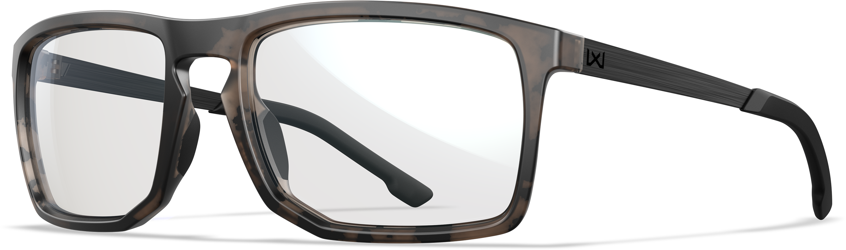 Wiley X WX AXE — Captivate Polarized - Black Mirror - Grey, Matte Tortoise Brown by Wiley X - Tactical Sunglasses