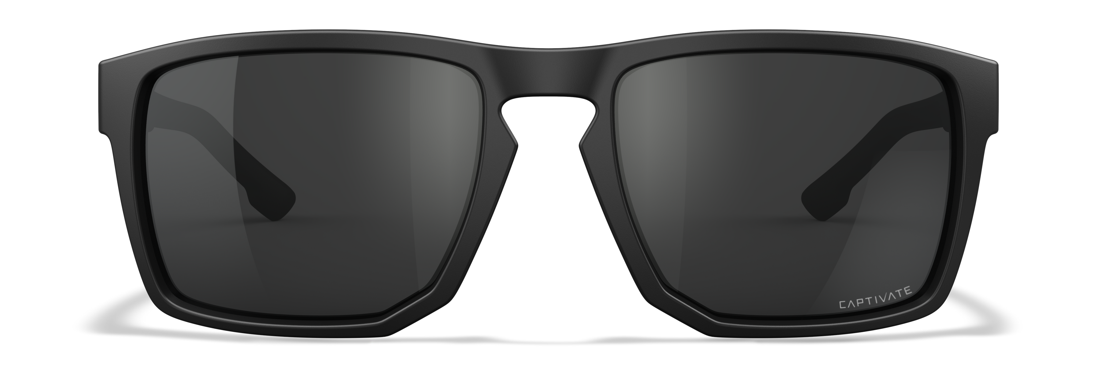 Wiley X WX FOUNDER — Captivate Grey, Black Ops - Matte Black by Wiley X - Tactical Sunglasses