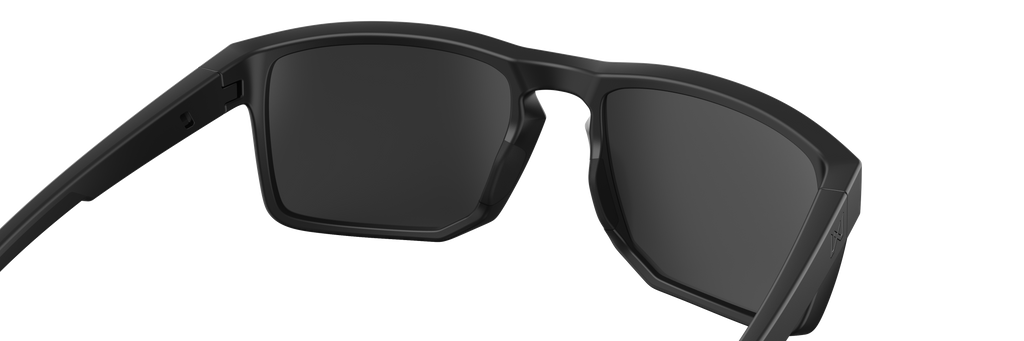 Wiley X WX FOUNDER — Captivate Grey, Black Ops - Matte Black by Wiley X - Tactical Sunglasses