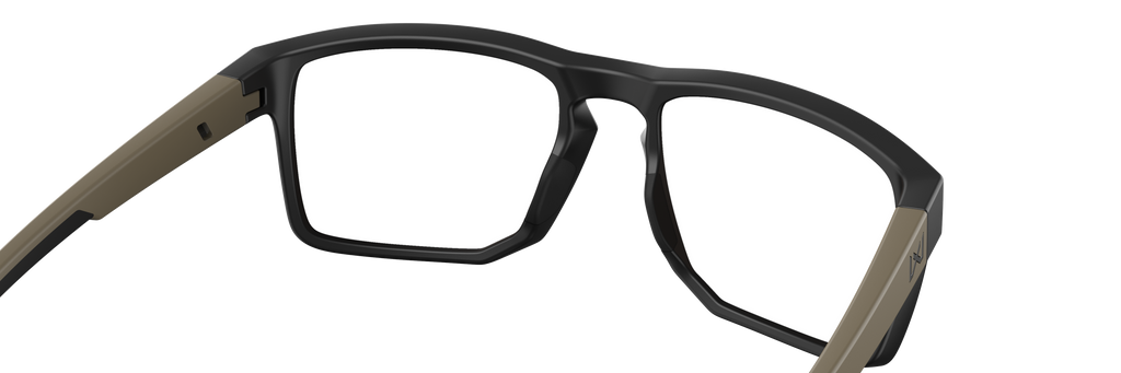 Wiley X WX FOUNDER — Captivate - Tungsten Mirror - Grey, Matte Black/Tan by Wiley X - Tactical Sunglasses