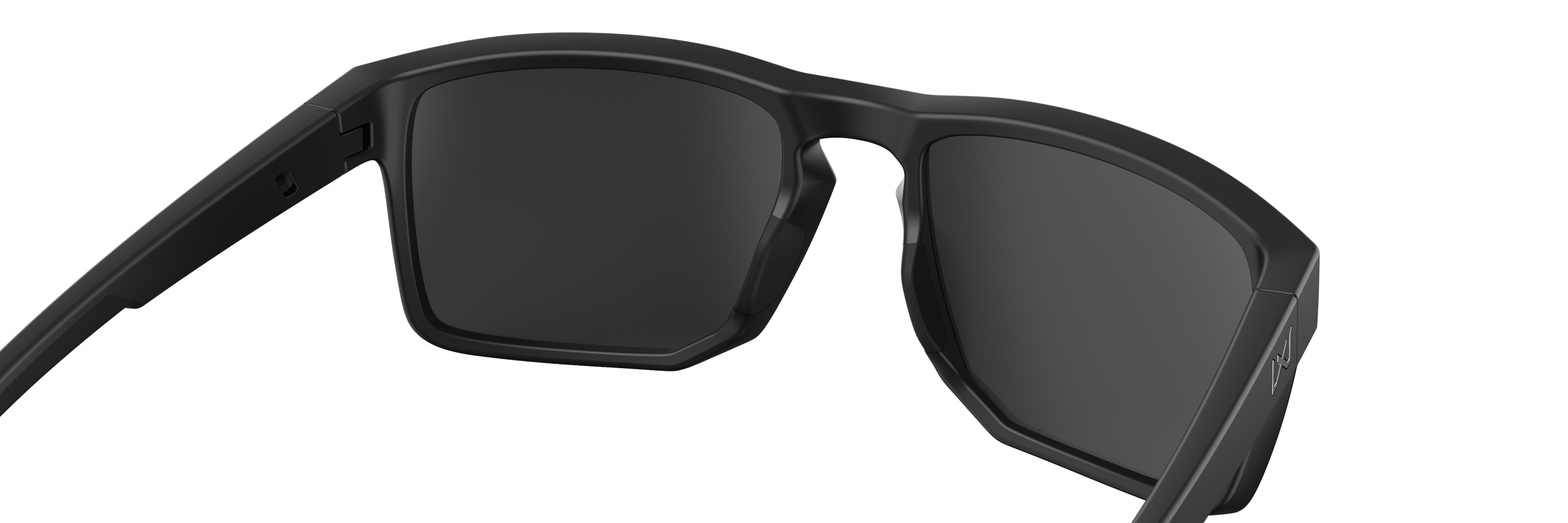 Wiley X WX FOUNDER — Captivate Polarized - Black Mirror - Grey, Matte Black by Wiley X - Tactical Sunglasses