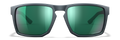 Wiley X WX FOUNDER — Captivate Polarized - Green Mirror - Amber, Matte Graphite by Wiley X - Tactical Sunglasses