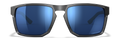 Wiley X WX FOUNDER — Captivate Polarized - Blue Mirror -  Grey, Gloss Crystal Grey by Wiley X - Tactical Sunglasses