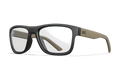 Wiley X WX OVATION — Captivate - Tungsten Mirror - Grey, Matte Black/Tan by Wiley X - Tactical Sunglasses