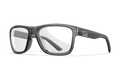 Wiley X WX OVATION — Captivate Polarized - Blue Mirror -  Grey, Gloss Crystal Dark Grey by Wiley X - Tactical Sunglasses