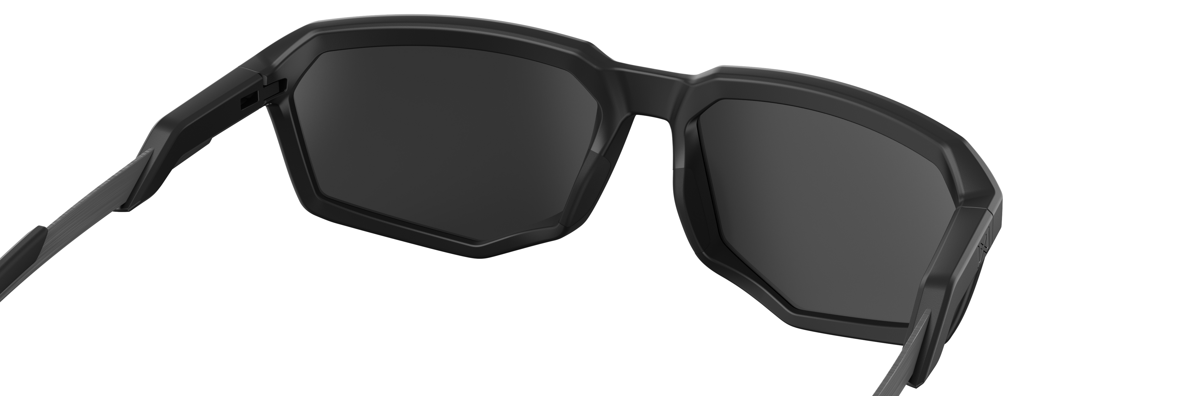 Wiley X WX RECON — Captivate Grey, Black Ops - Matte Black by Wiley X - Tactical Sunglasses