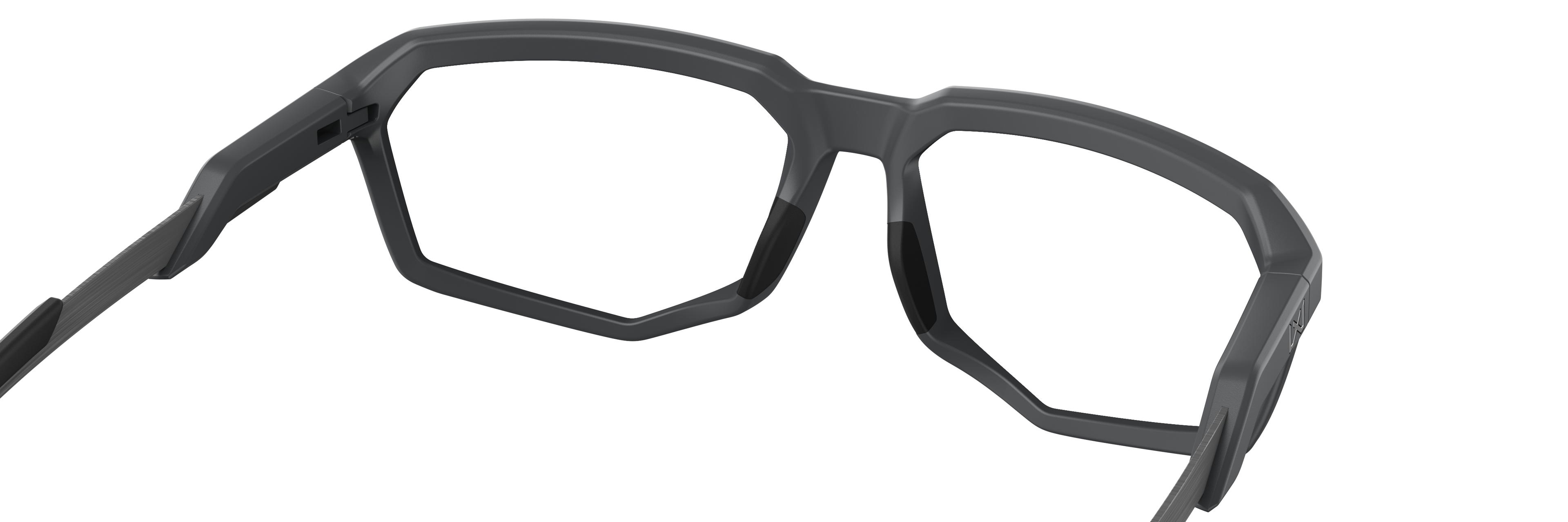 Wiley X WX RECON — Captivate Polarized - Black Mirror - Grey, Matte Grey by Wiley X - Tactical Sunglasses