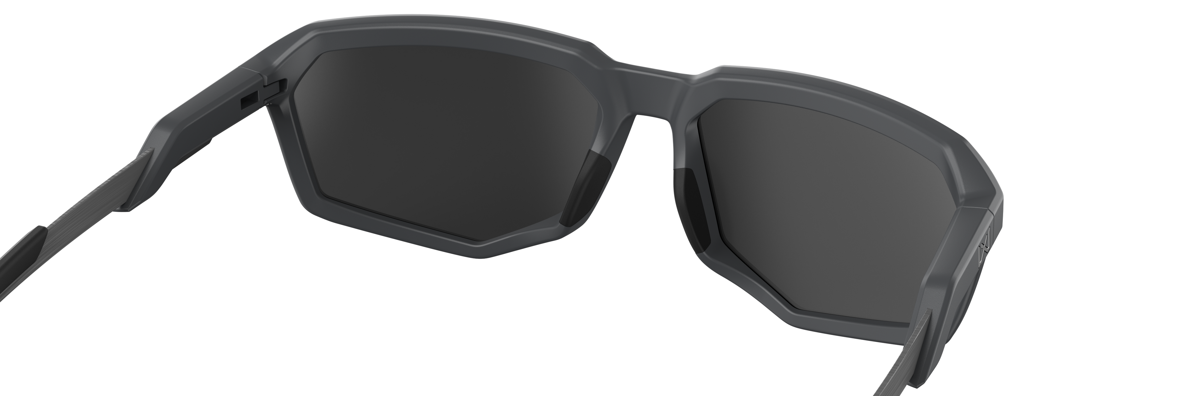 Wiley X WX RECON — Captivate Polarized - Black Mirror - Grey, Matte Grey by Wiley X - Tactical Sunglasses