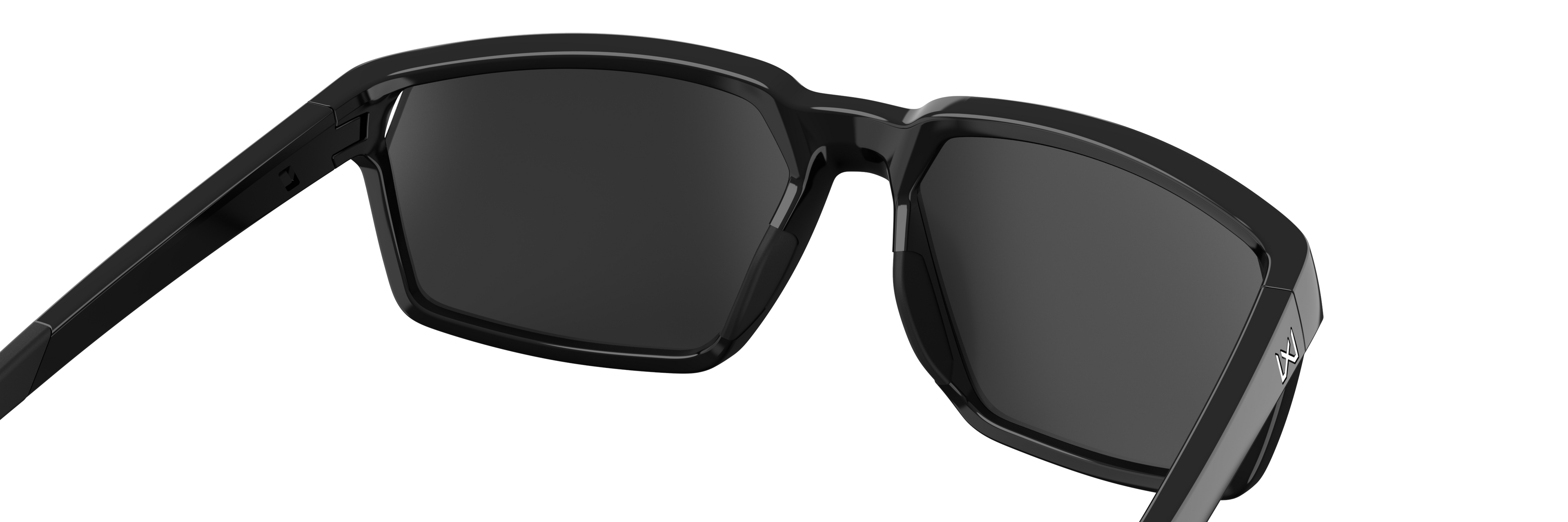 Wiley X WX SIERRA — Captivate Polarized - Black Mirror - Grey, Matte Black by Wiley X - Tactical Sunglasses