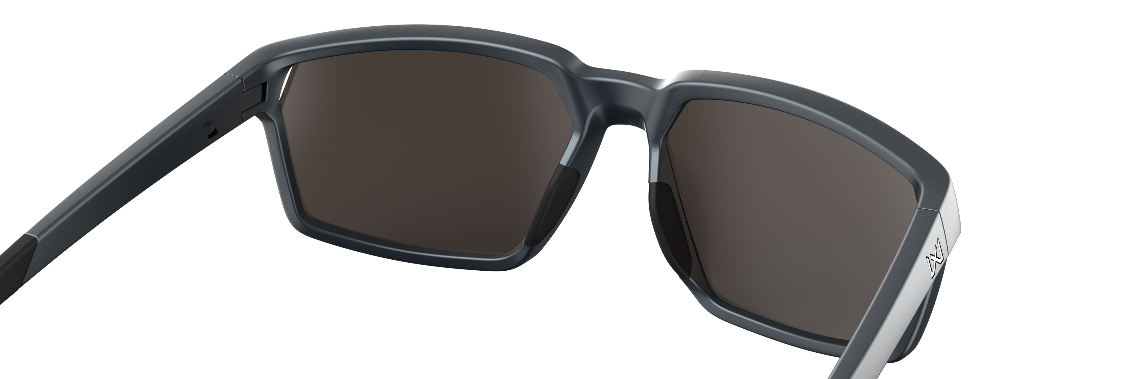 Wiley X WX SIERRA — Captivate Polarized - Green Mirror - Amber, Matte Graphite by Wiley X - Tactical Sunglasses