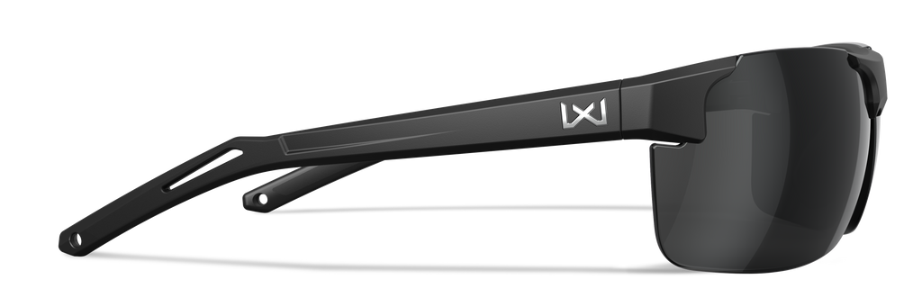 Wiley X WX PRIME — Captivate Grey, Matte Black by Wiley X - Tactical Sunglasses